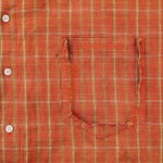 Sunset Orange Check Shirt